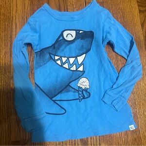 GAP Blue Shark Long Sleeve Tee